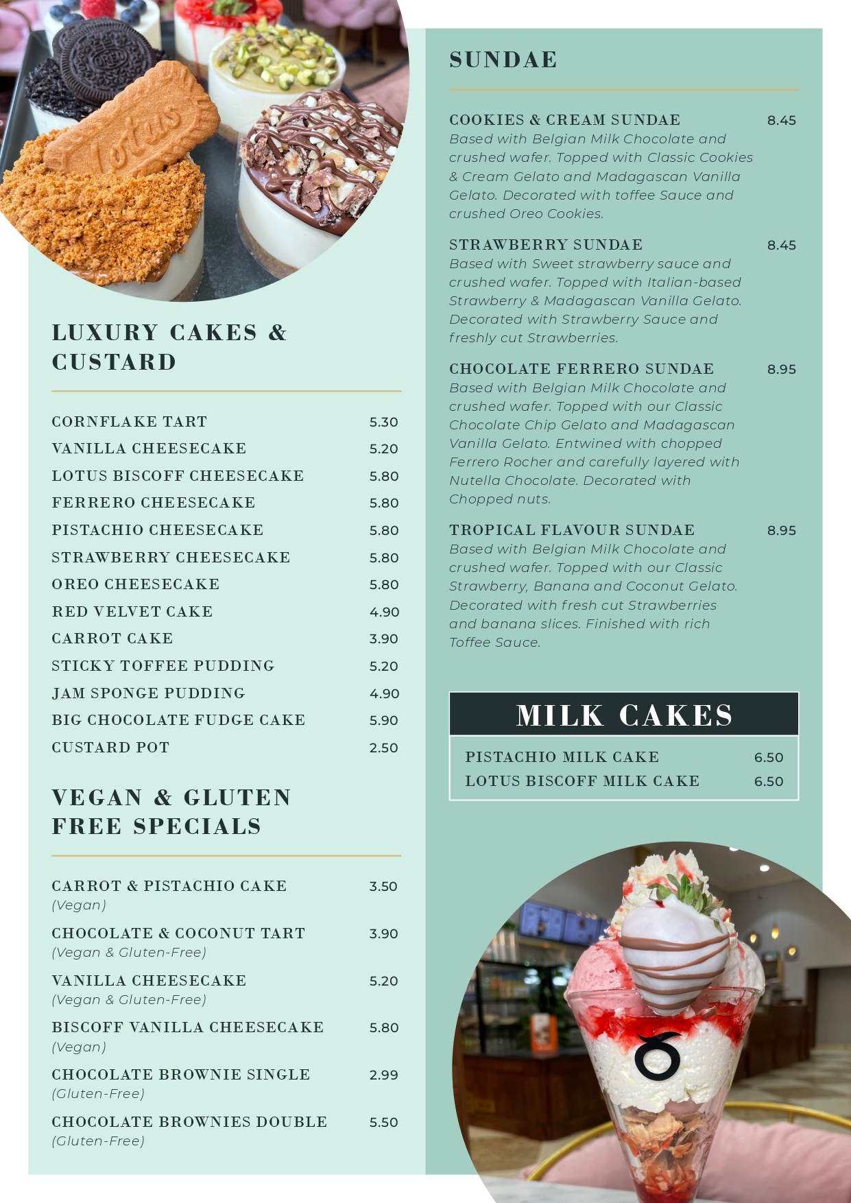 Dessert menu page 6