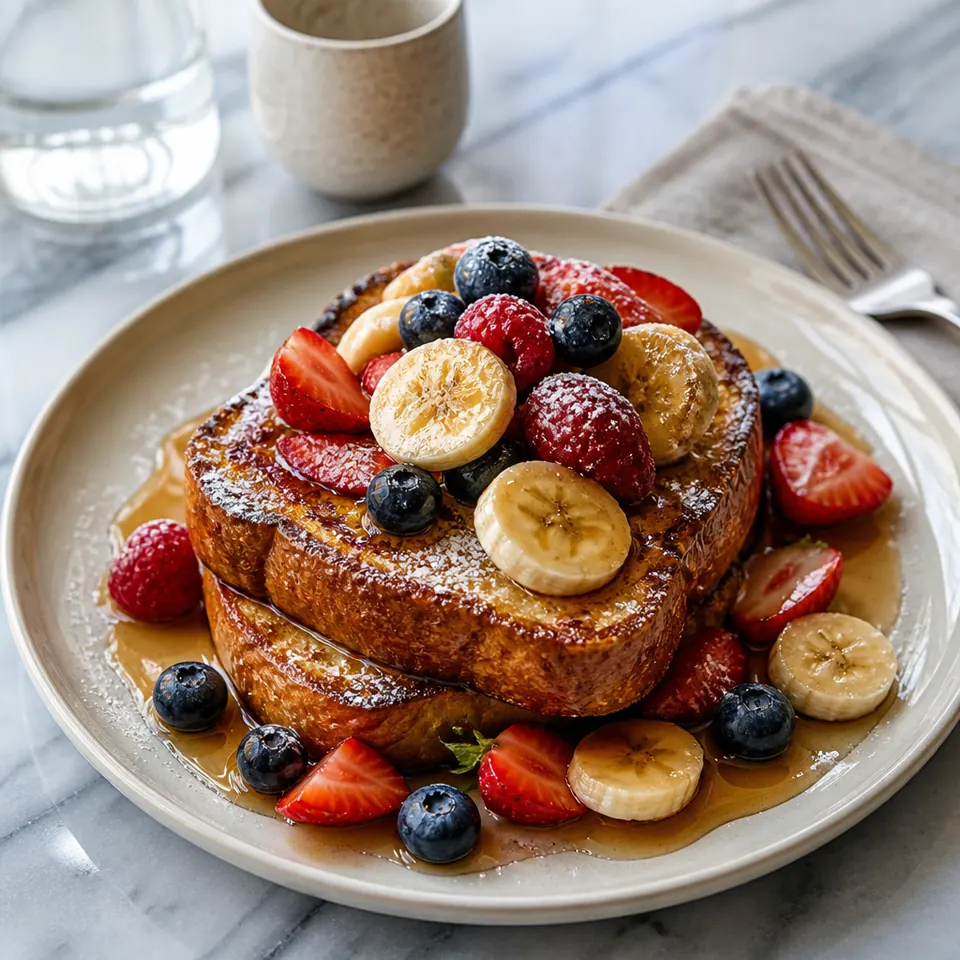 Classic French Toast, Brunch in Fallowfield at Crema Dolce