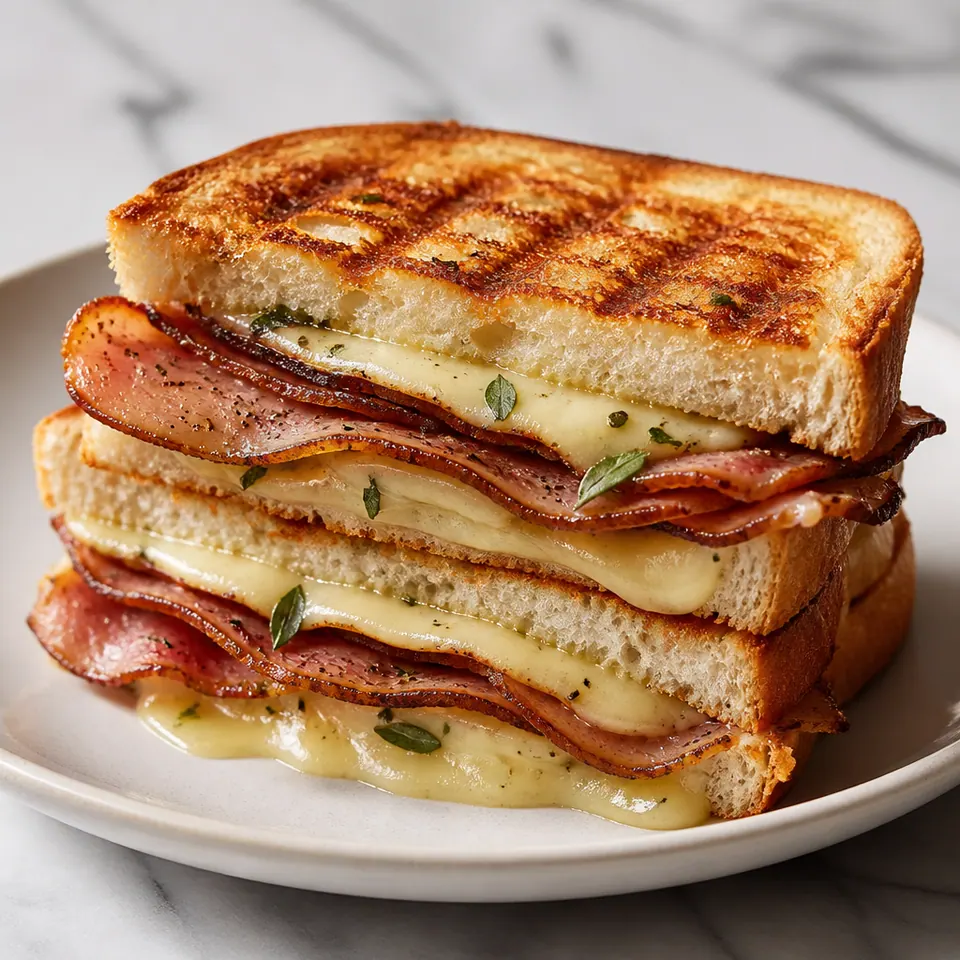 Nigella Halal Turkey Rashers Panini, Halal Paninis in Fallowfield at Crema Dolce